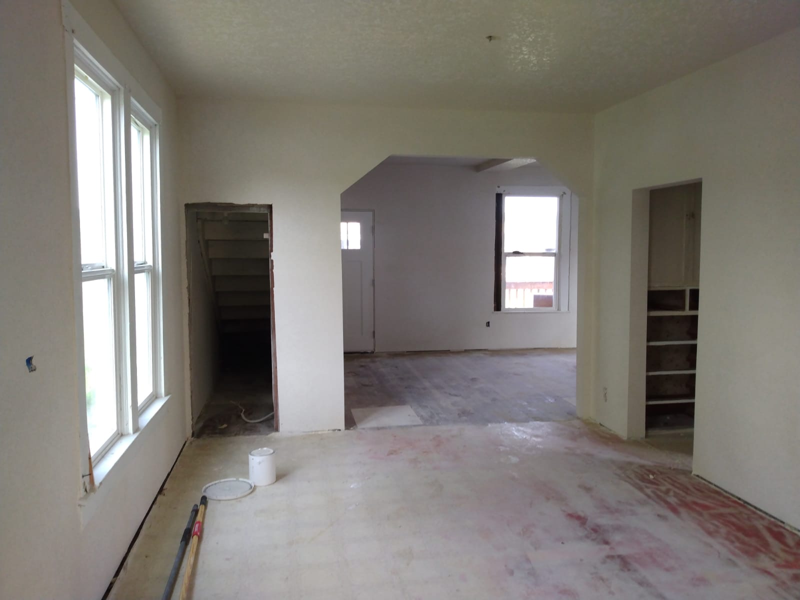 Drywall texturing project photo 31