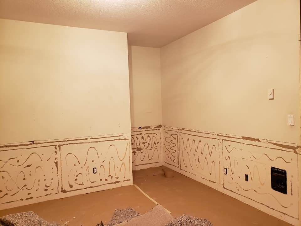 Drywall texturing project photo 18
