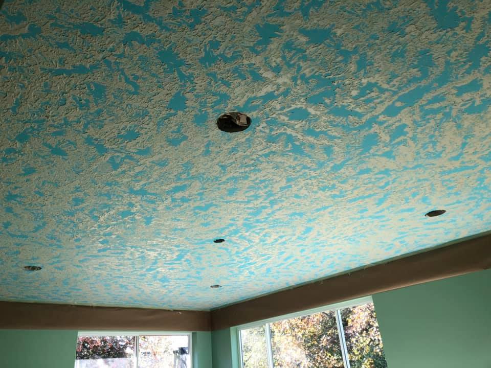 Drywall texturing project photo 19