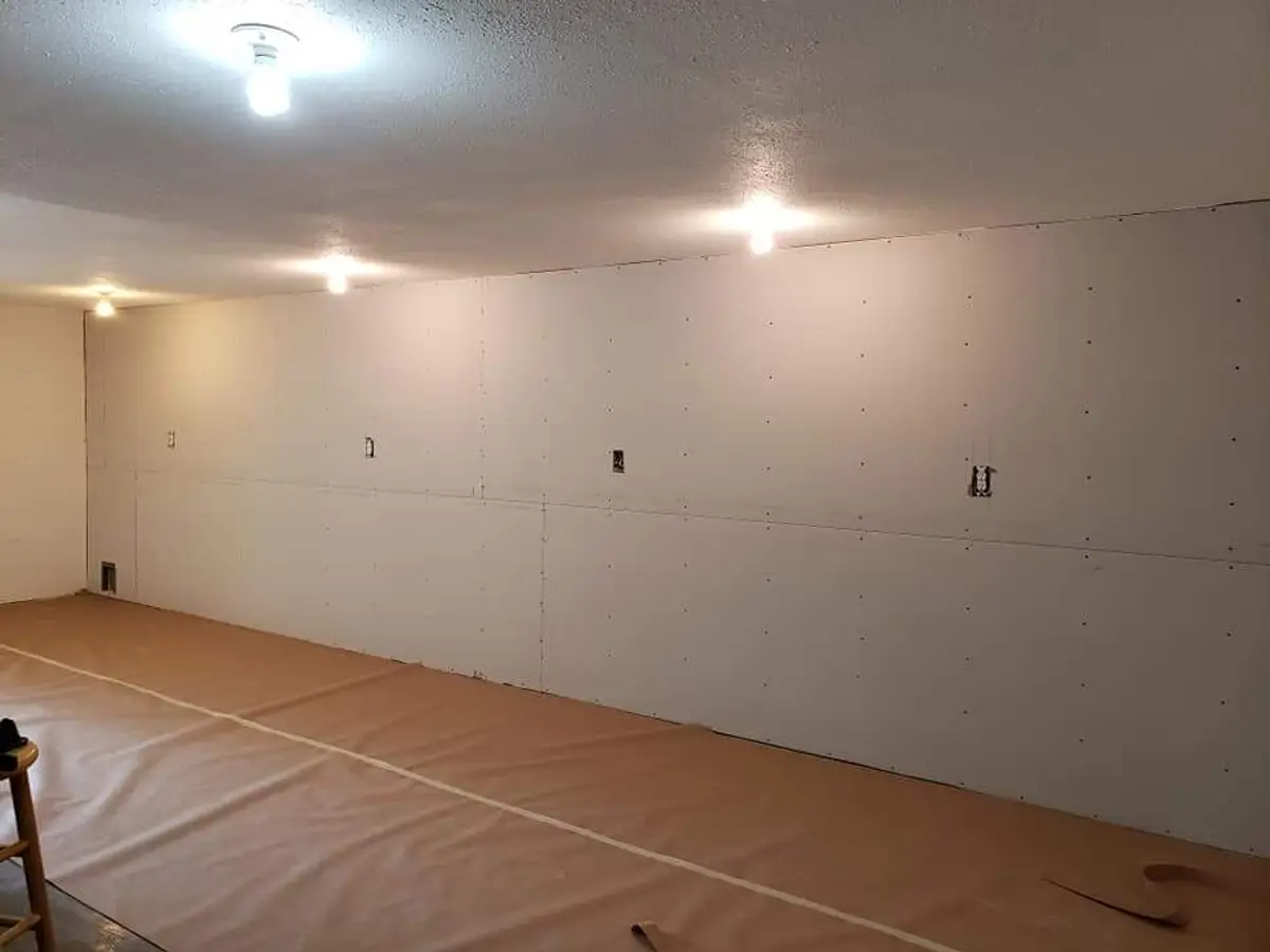 Drywall texturing project photo 14